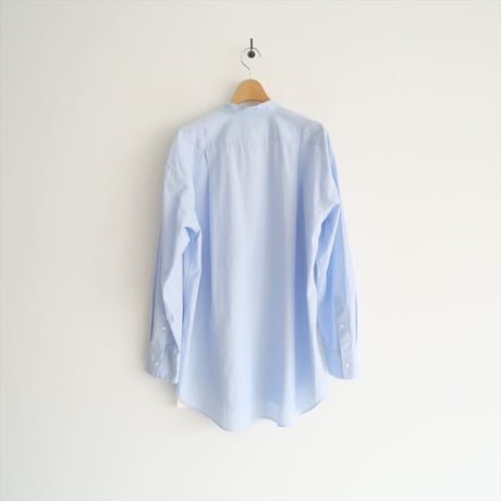 〇2023AW / AP STUDIO / スタンドカラーコットンロングシャツ / 23050586501030 / 2507-1213