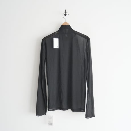 2022 / 未使用 / NOBLE / シアースキニーハイネックTOPS / 22070240101340 / 2403-0481