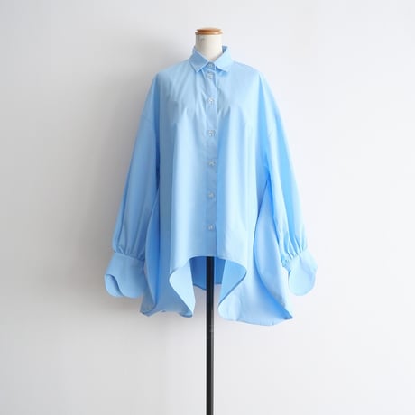2023SS / 未使用 / ENFOLD / BALLON HEM SHIRT / 300GS730-1420 / 2311-1240