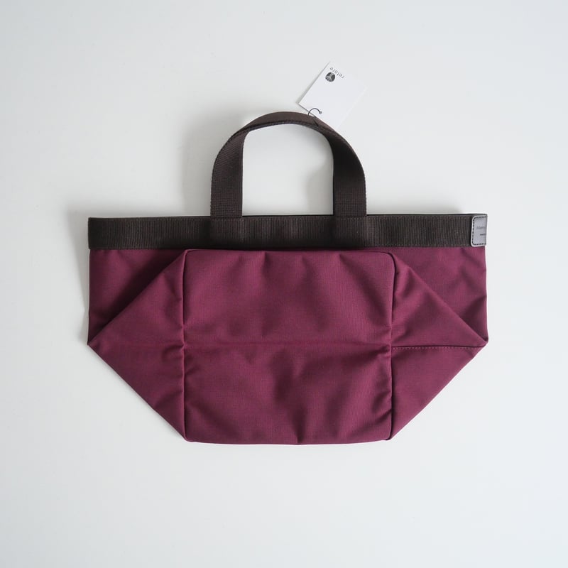 Herve Chapelier / 707C(コーデュラ舟型トートM)オベルジーヌ×モカ / 