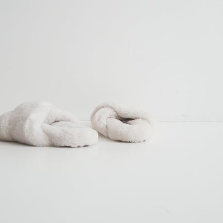 L'Appartement購入品 / YVES SALOMON / MOUTON SLIPPON / 24093570000730 / 2603-1098