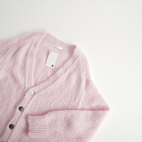 2024AW / GALERIE VIE / キッドモヘア Vネックカーディガン / 23024402716 / 2601-0281