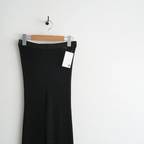 2024 / babaco / Fine Wool Ribbed Pants / BA01-LI104 / 2410-0577