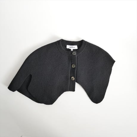2022AW / コレクションピース / ENFOLD / ASYMMETRY CAPE / 300FA870-2570 / 2512-0545