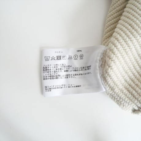 2024AW・人気完売品 / AP STUDIO購入品 / AMERICANA / スタンドジップブルゾン / 24070587002130 / 2507-0083
