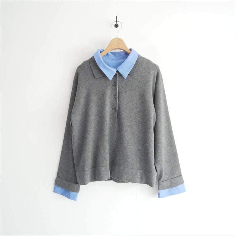 【オンライン完売】UNITED ARROWS 4WAY シャツコンビ ポロニット 2026SS今季 / UNITED ARROWS 4WAY シャツコンビ ポロニット 1513