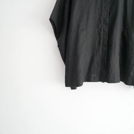 継続販売・人気完売品 かぐれ リネンスクエアケープシャツ GAA5-23S010 2606-0324