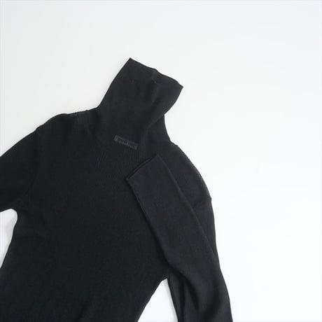 2023AW / 未使用 / DEUXIEME CLASSE / Sheer Rib タートルネックプルオーバー / 23080500803030 / 2506-0784