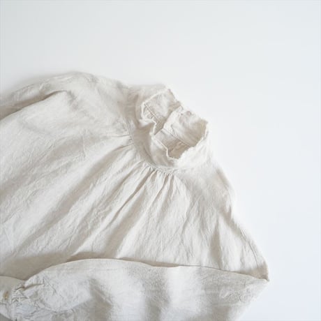 2022AW / journal standard luxe / Lダンガリー ハイネックパフブラウス / 22050440041130 / 2405-0941