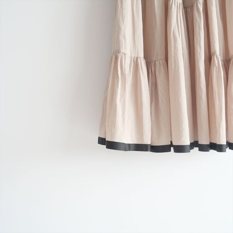 2023 / FRAY I.D / ニットコンビティアードワンピース / FWNO232209 / 2309-1652