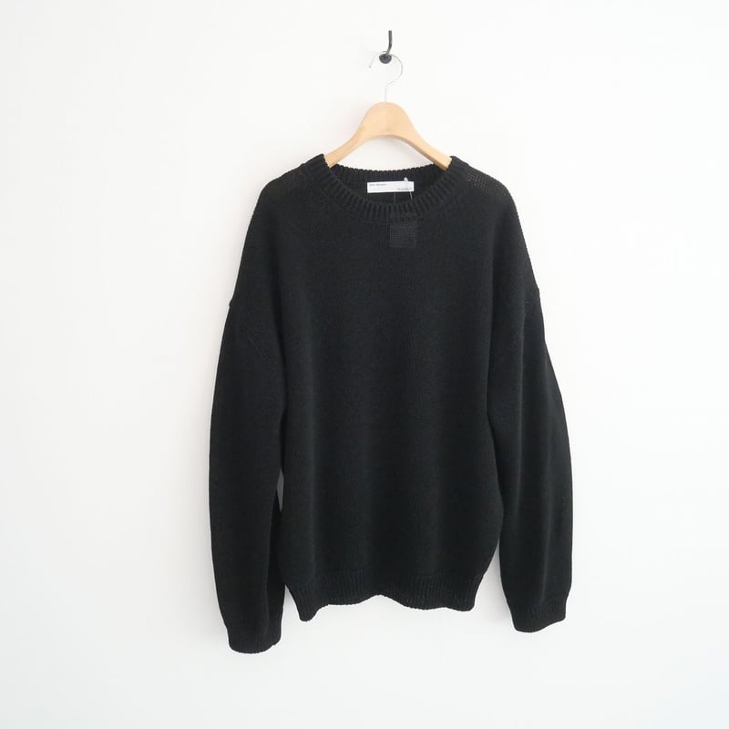 L'Appartement GENTLEMAN KNIT ブラック L´Appartement GENTLEMAN KNIT ブラック