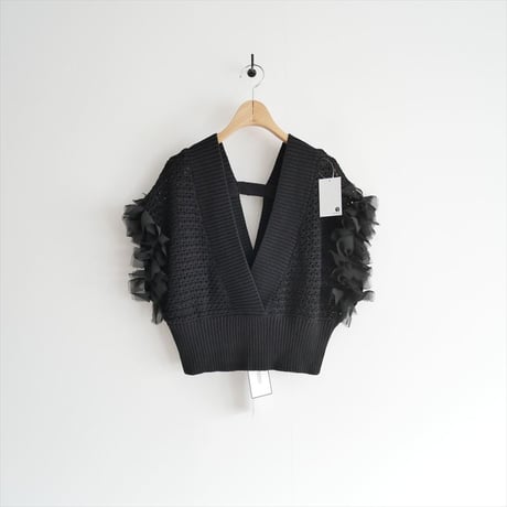 2024SS / 未使用 / IENA購入品 / RITTO / コットンVネック リボンベスト / 24080910001710 / 2512-1550