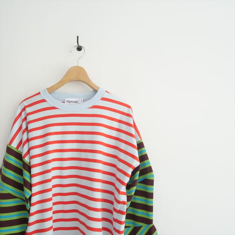 2023AW・人気完売品 / 未使用 / nagonstans / panel long-sleeves / 470GA880-1110 / 2508-0151