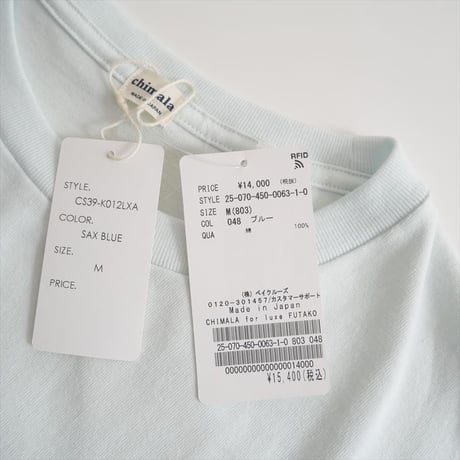 2025SS / 未使用 / journal standard luxe別注 / chimala / FUTAKO 5TH ANIV TEE / 25070450006310 / 2508-0327