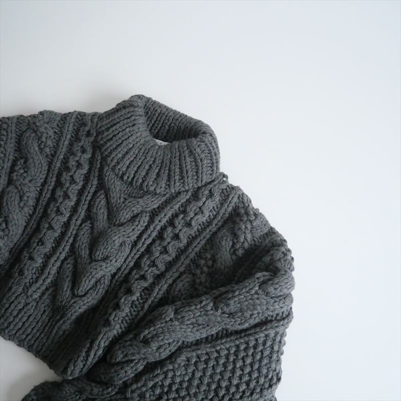 〇2024AW / 未使用 / ETRE TOKYO / ケーブルハンドニットプルオーバー /