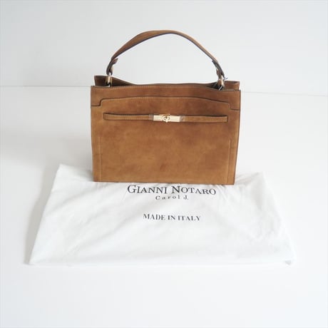 2022AW / 未使用 / L'Appartement購入品 / GIANNI NOTARO / SUEDE BAG / 22092570004430 / 2502-0507