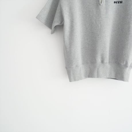 2025 / 未使用 / SCYE BASICS / Tubelar Loop Back Terry Logo Half Zip Pullover / 5225-21727 / 2507-1175