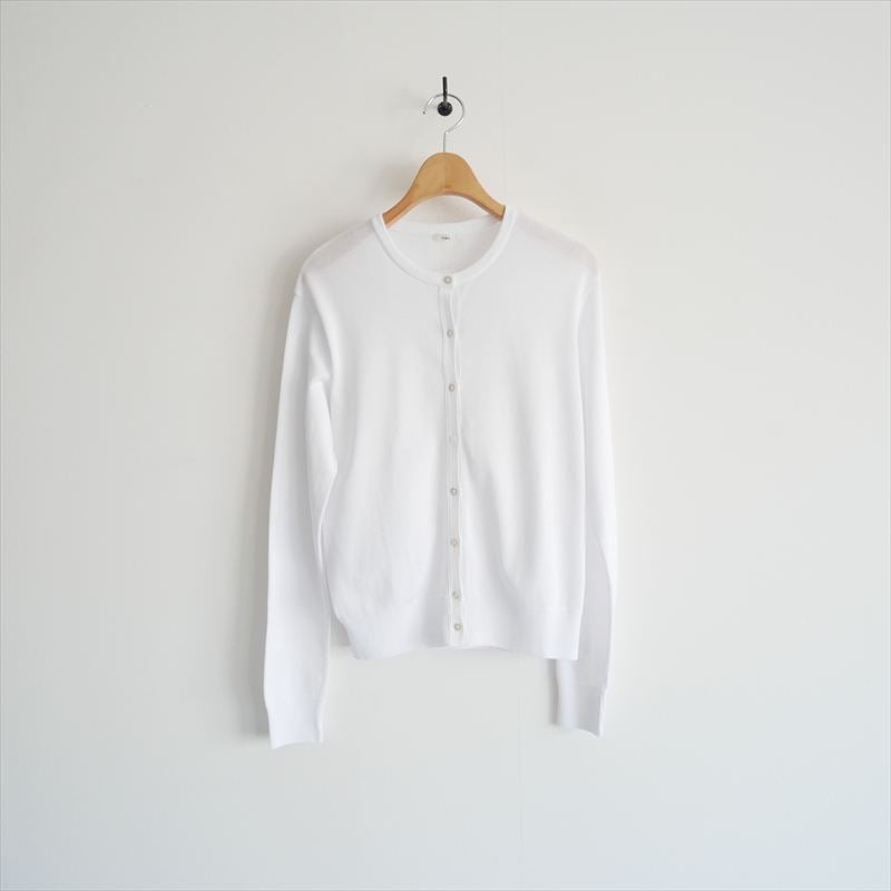 2025SS / 未使用 / IENA / Mer cotton セーターマシン クルーカーデ