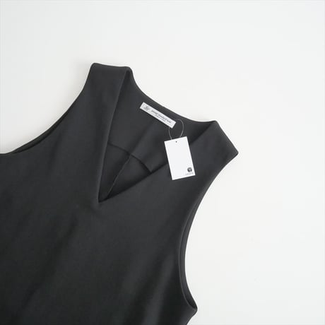 2024SS / journal standard luxe / ツイルVネックワンピース / 24070440206010 / 2502-0026