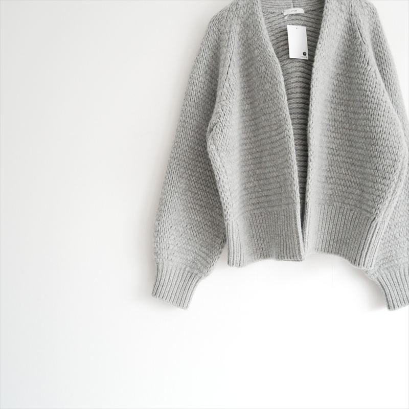 【着用2回】ATON 2024AW♡ウールカシミヤシルクカーディガン　ホワイト 着用2回】ATON 2024AW♡ウールカシミヤシルクカーディガン ホワイト