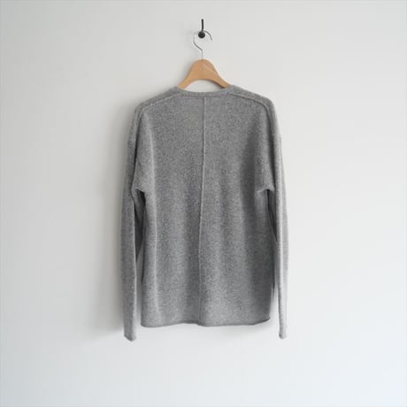 〇2023AW / GALERIE VIE / ライトブークレー Vネックカーディガン / 23023402203 / 2411-1019