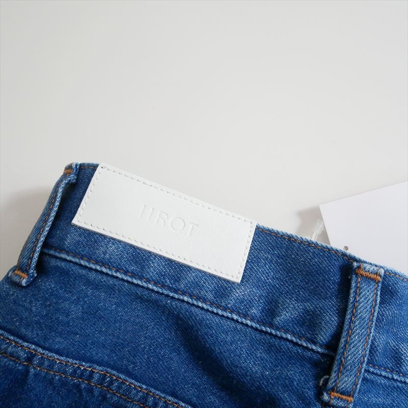 2026SS今季・人気完売色 IIROT Tapered Jeans_Blue 034-026