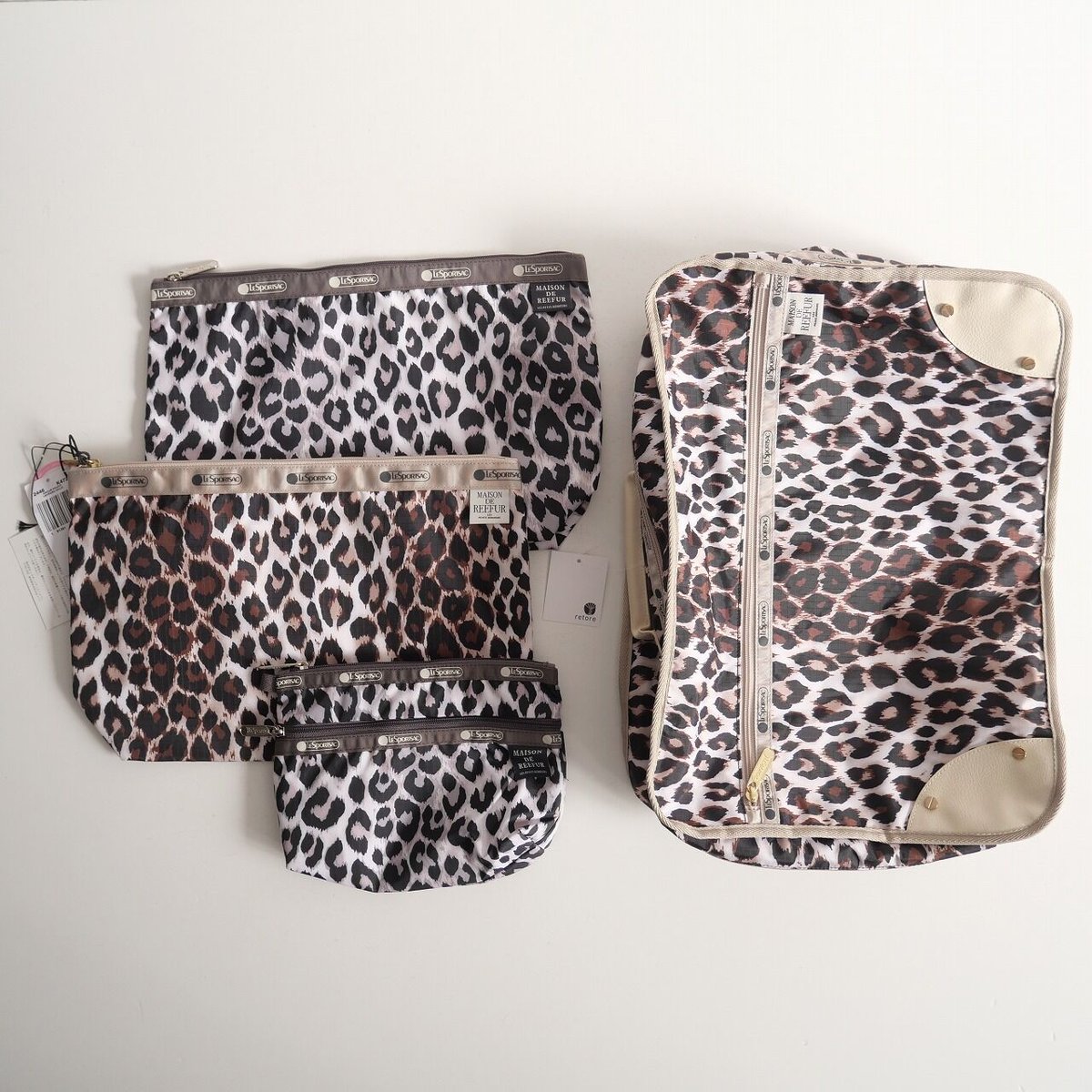 LeSportsac / 別注ポーチ4点セット / MAISON DE REEFUR別注 /