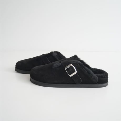 2023AW / FRAMeWORK購入品 / CORSO ROMA 9 / バックル付きファーサンダル / 23093230003830 / 2504-0622