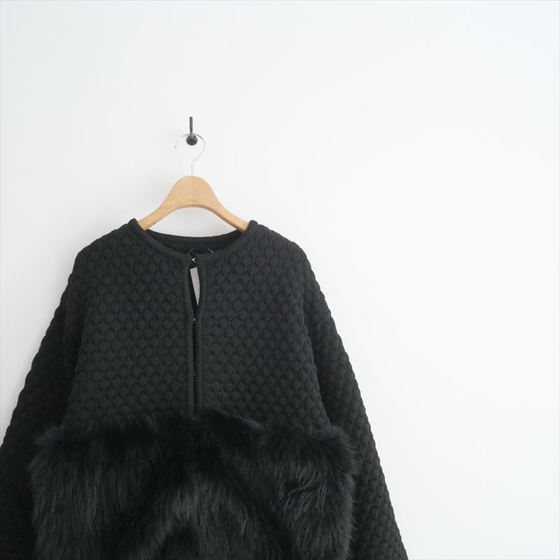 〇2024AW・人気完売品 / 未使用 / maison de Dolce. / ファーリーN