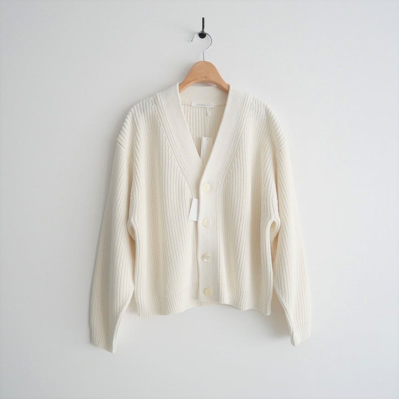 2022SS今季 未使用 / GALERIE VIE / コットンシルク Vネック  