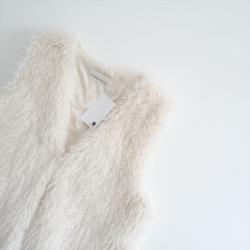 GALLARDA GALANTE★フェイクカシミヤベスト2023AW 新品、未使用】GALLARDA GALANTE フェイクカシミヤベスト