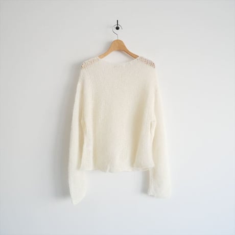 2024AW・人気完売品 / Plage / HENLEY ALPACA mix プルオーバー / 24080922827140 / 2511-0638