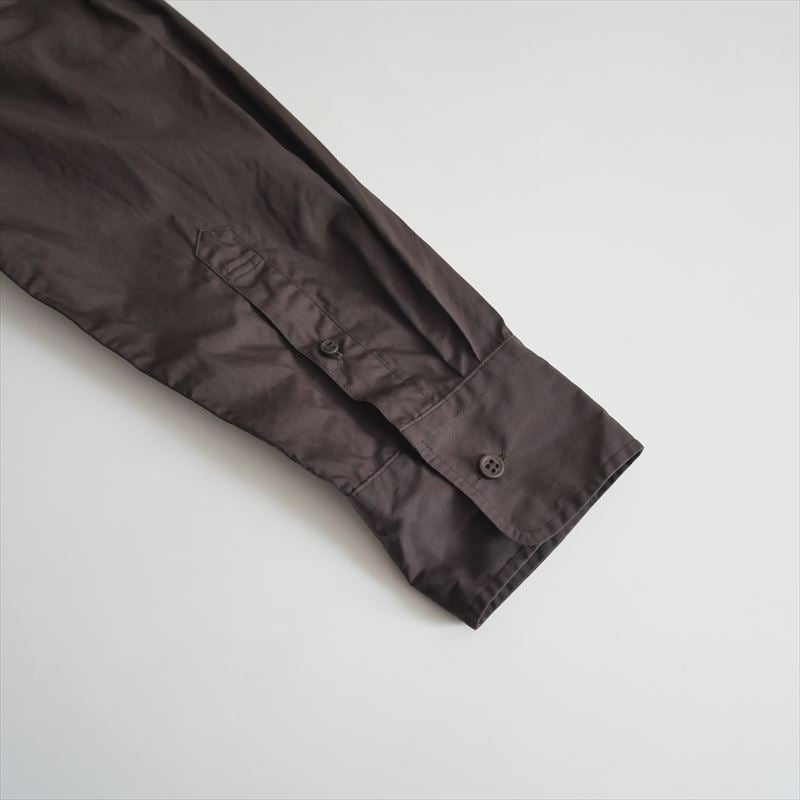 【新品】Deuxieme Classe conventional シャツ 茶 新品】Deuxieme Classe conventional シャツ 茶