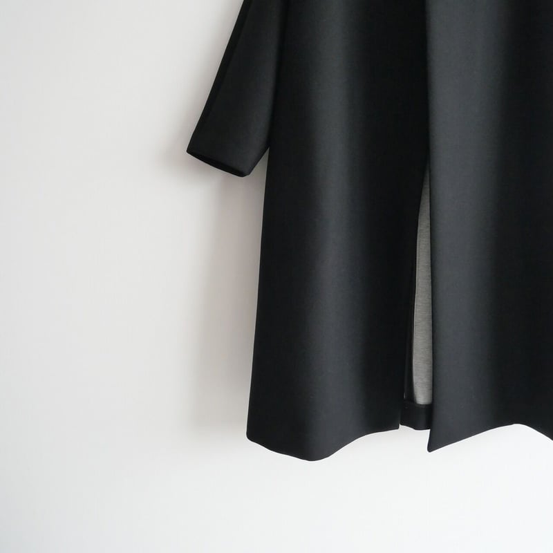 2021AW 未使用 / ebure / ウールボンディングノーカラーコート 2021AW 未使用 / ebure / ウールボンディングノーカラーコート