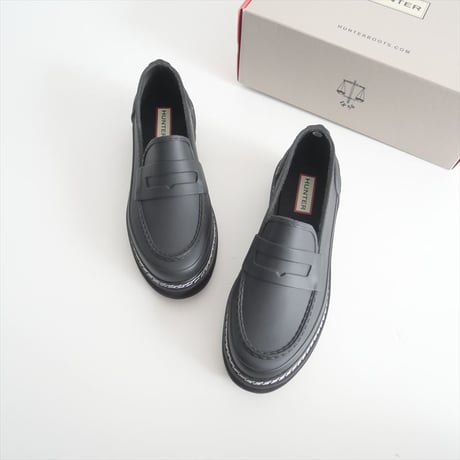HUNTER / リファイン スティッチ ペニー ローファー / WFF1089RMA / 2410-2168