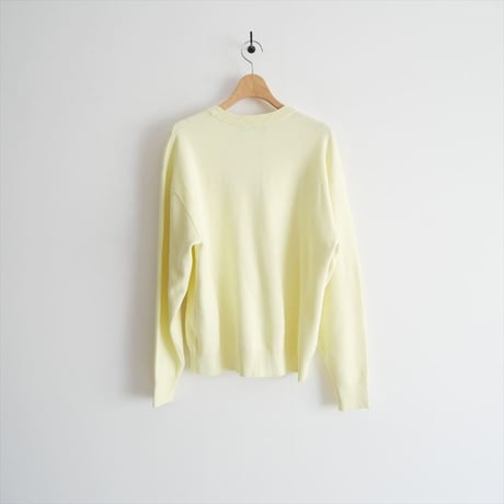 継続販売・人気完売カラー / CABaN / TOMORROWLAND / コットンカシミヤ クルーネックプルオーバー / 59023402001 / 2601-0630