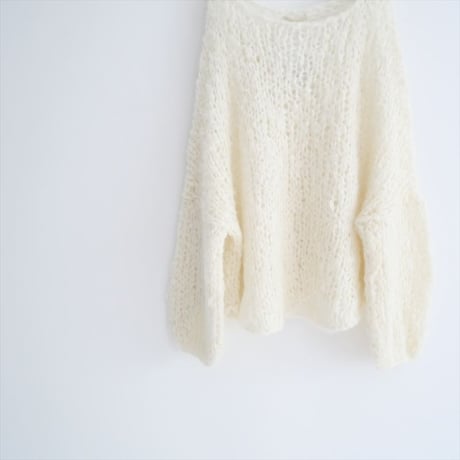 〇2023AW・人気完売品 / 未使用 / Plage / HAND KNIT ジャンボタム プルオーバー / 23080922500140 / 2502-0310
