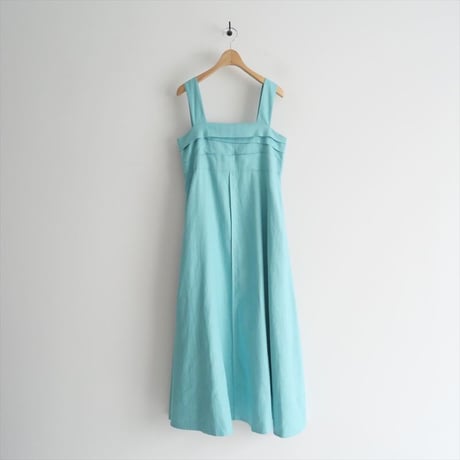 2023 / Ron Herman別注カラー LOOK掲載商品 / ebure × Ron Herman / Botanical Linen Dress (sax) / 2311-0323