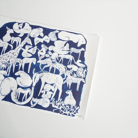 2025 / mina perhonen / life puzzle ポスター / 2512-1595