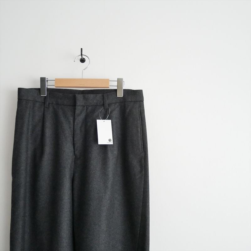 【L'Appartement 】FLANNEL CURVY PANTS　３８ 2023AW / L'Appartement / FLANNEL CURVY PANTS /