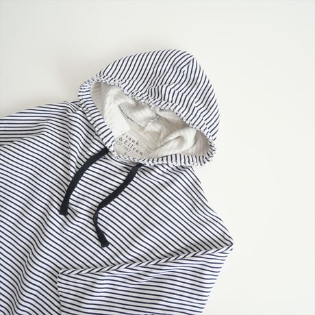 2024SS・人気完売品 / L'Appartement購入品 / FRANK&EILEEN / BORDER HOODIE SWEAT / 24070570002910 / 2504-1174