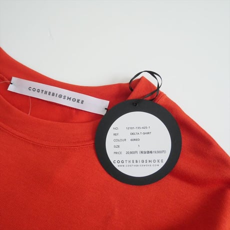 2025SS・人気完売品 / 未使用 / COGTHEBIGSMOKE / DELTA T-SHIRT / 12101-135-425-1 / 2508-0983