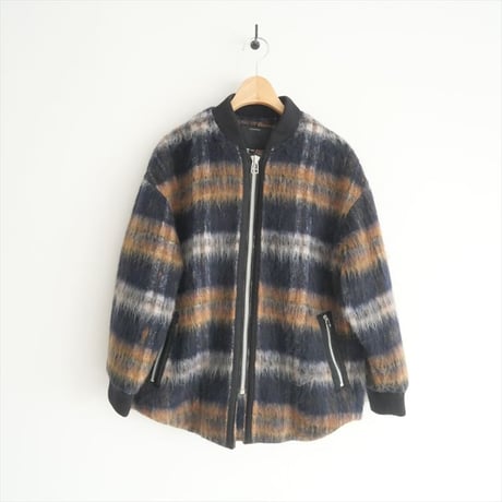 2023AW / FLORENT / ECOLANA SHAGGY BLOUSON / 2308F02003 / 2412-0731
