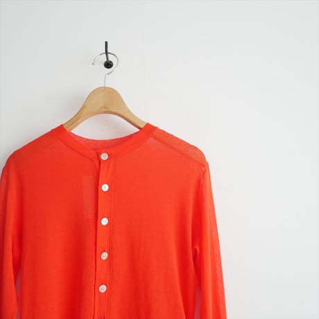 AURALEE / HARD TWIST COTTON GAUZE CARDIGAN / A23SC01RB / 2602-0201