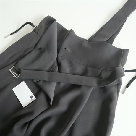 2025SS今季新作・人気完売品 / ENFOLD / ONE-SHOULDER SARROUEL TROUSERS / 300IS231-2011 / 2503-0934
