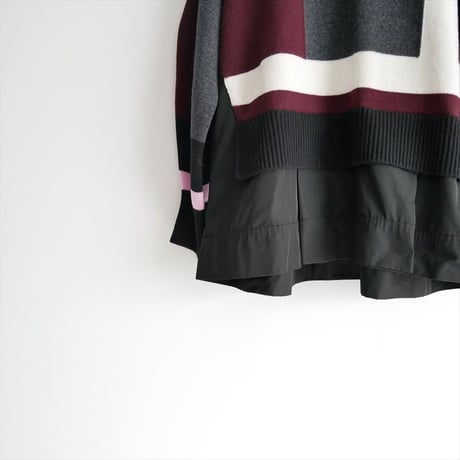 2024AW・人気完売品 / ENFOLD / COLOR-BLOC PULLOVER / 300HA470-2360 / 2510-1375