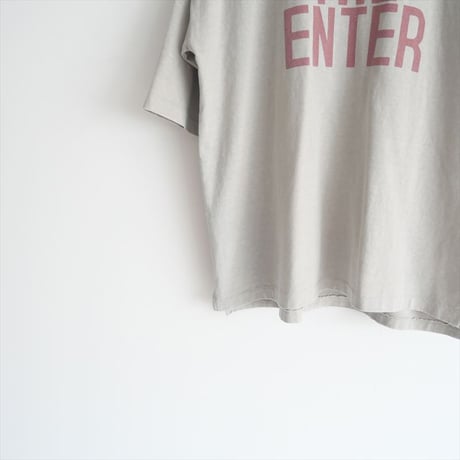 2023・人気完売品 / L'Appartement別注 / REMI RELIEF / THE ENTER7ブソデTシャツ / 23070560400230 / 2502-0517