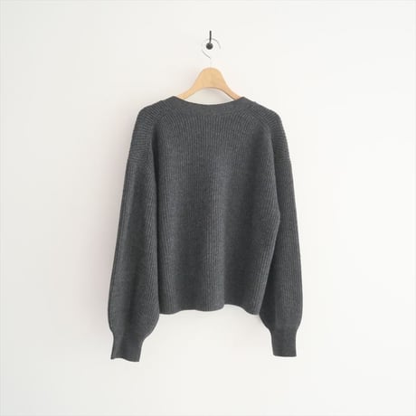 〇2022AW / DEUXIEME CLASSE / Cropped Vネック カーディガン / 22080500813030 / 2504-0439
