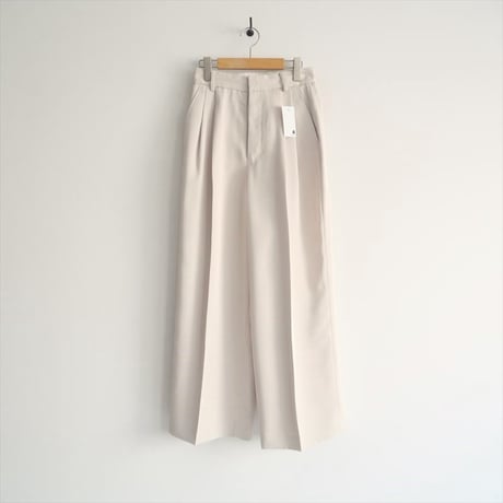 2023SS / TODAYFUL / Doubletuck Satin Trousers / 12310715 / 2405-0129