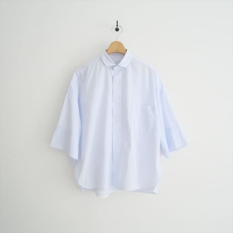 2025SS・人気完売品 / TICCA / スクエア半袖ダブルカフスシャツ / TBES-014 / 2507-1284